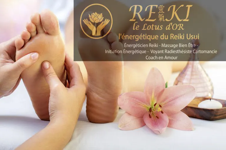 Réflexologie Plantaire, lotus d'or la voie du reiki sur istres